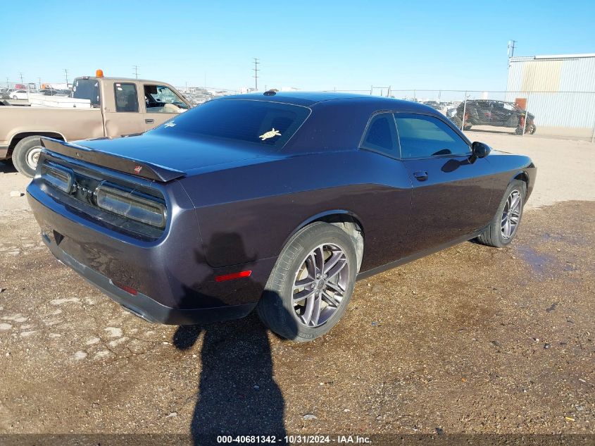 2019 Dodge Challenger Sxt Awd VIN: 2C3CDZGG5KH607314 Lot: 40681342