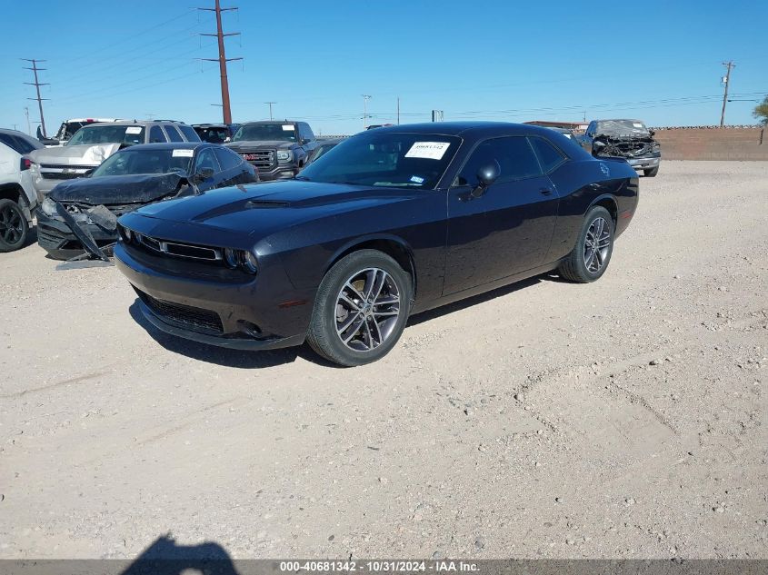 2019 Dodge Challenger Sxt Awd VIN: 2C3CDZGG5KH607314 Lot: 40681342