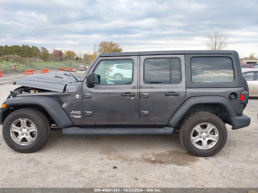 2019 Jeep Wrangler Unlimited Sport S 4X4 VIN: 1C4HJXDG3KW653275 Lot: 40681343