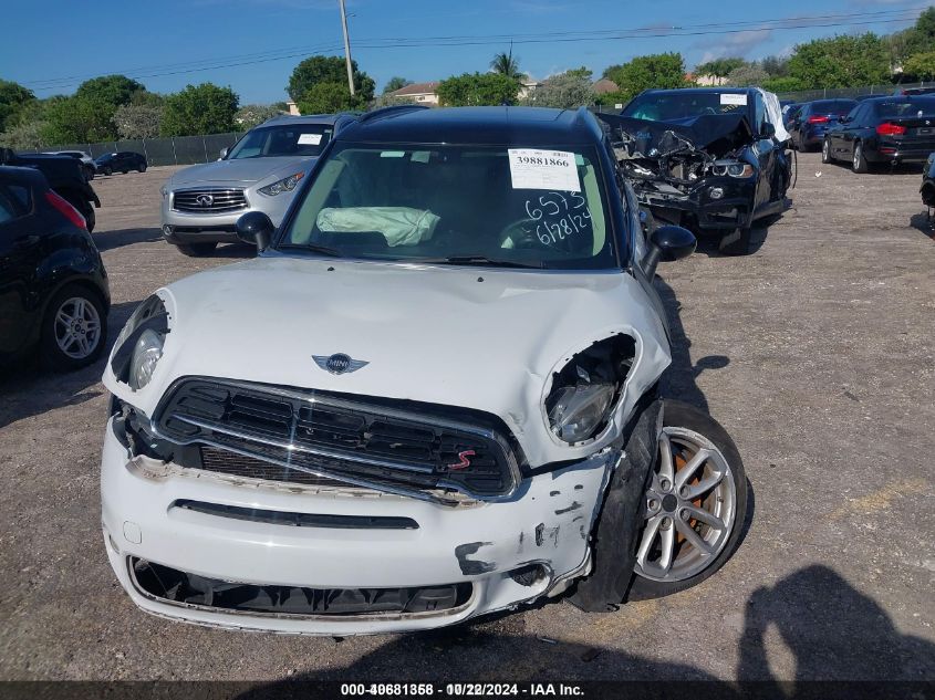 2015 Mini Countryman Cooper S VIN: WMWZC3C55FWT06573 Lot: 40681358