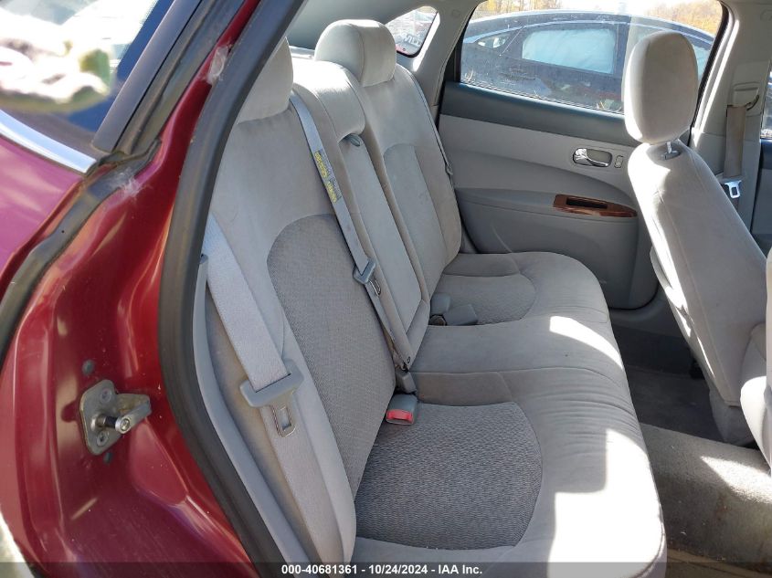 2005 Buick Lacrosse Cx VIN: 2G4WC532651216311 Lot: 40681361