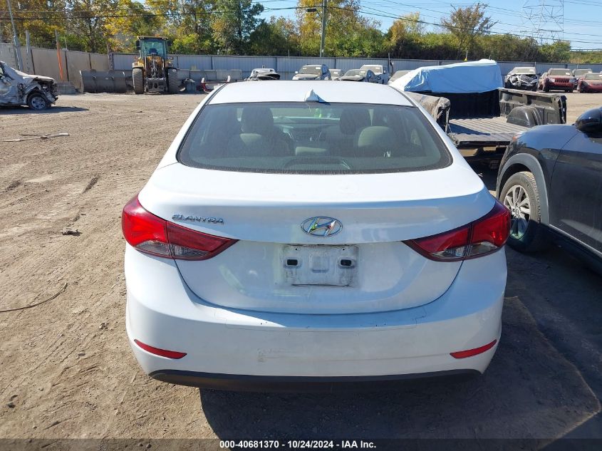 2016 HYUNDAI ELANTRA VALUE EDITION - 5NPDH4AE4GH773773