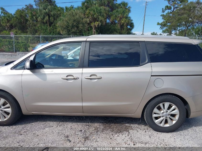 2017 Kia Sedona Lx VIN: KNDMB5C16H6284725 Lot: 40681372