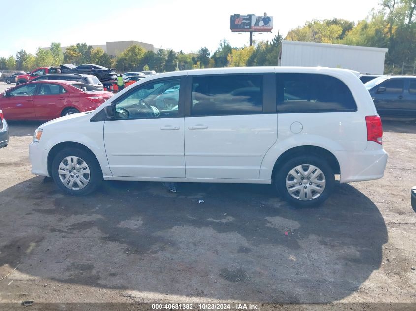 2017 Dodge Grand Caravan Se VIN: 2C4RDGBG5HR824625 Lot: 40681382