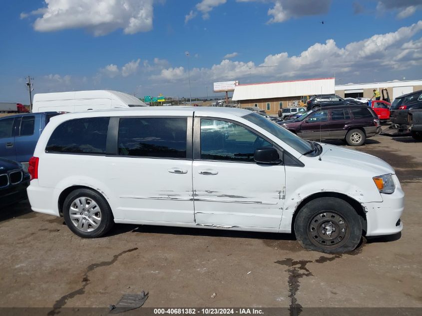 2017 Dodge Grand Caravan Se VIN: 2C4RDGBG5HR824625 Lot: 40681382