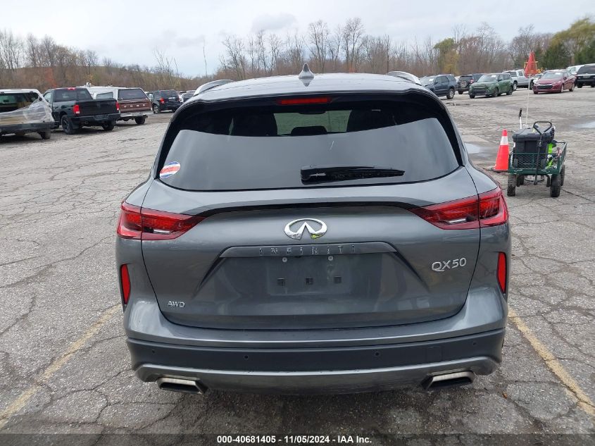 2022 Infiniti Qx50 Luxe Awd VIN: 3PCAJ5BB3NF106819 Lot: 40681405