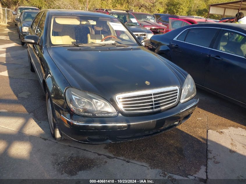 2000 Mercedes-Benz S 500 VIN: WDBNG75J7YA065962 Lot: 40681410