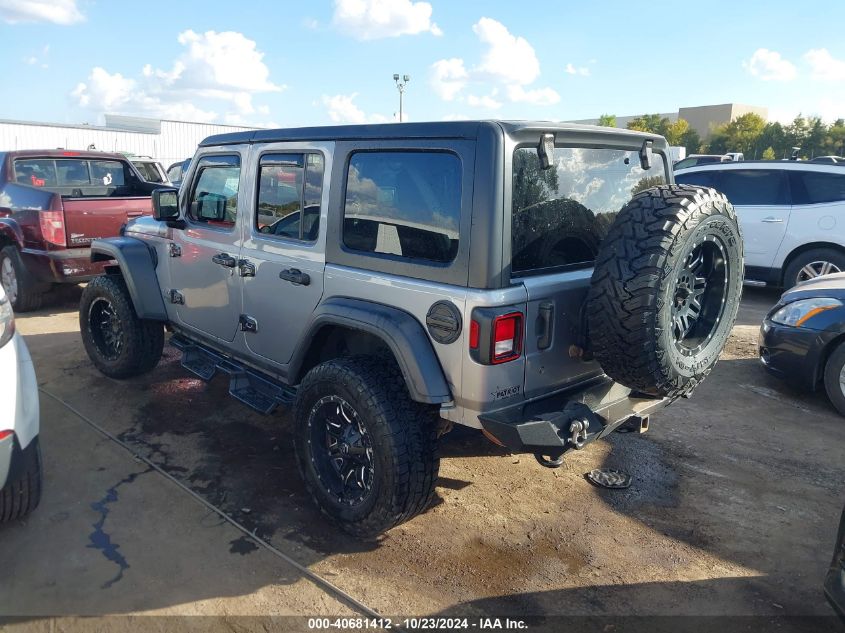 2018 Jeep Wrangler Unlimited Sport S 4X4 VIN: 1C4HJXDG1JW186596 Lot: 40681412