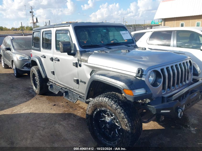 2018 Jeep Wrangler Unlimited Sport S 4X4 VIN: 1C4HJXDG1JW186596 Lot: 40681412