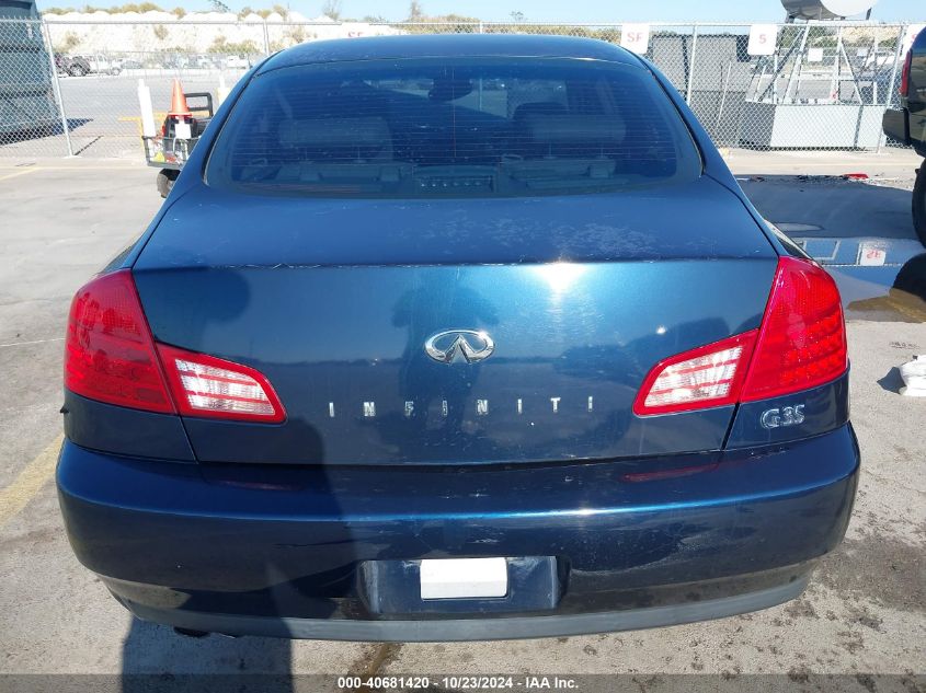 2004 Infiniti G35 VIN: JNKCV51E14M610816 Lot: 40681420