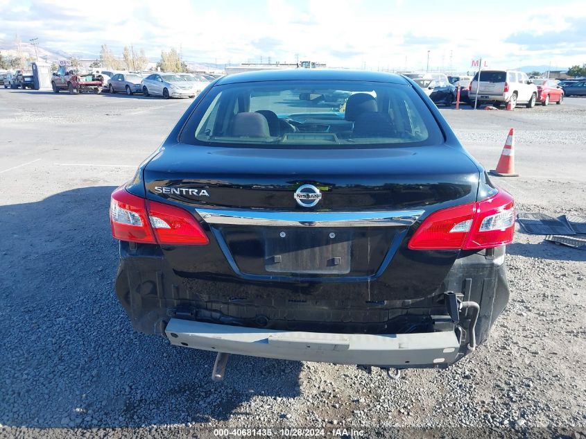 2017 Nissan Sentra S VIN: 3N1AB7AP0HY259742 Lot: 40681435