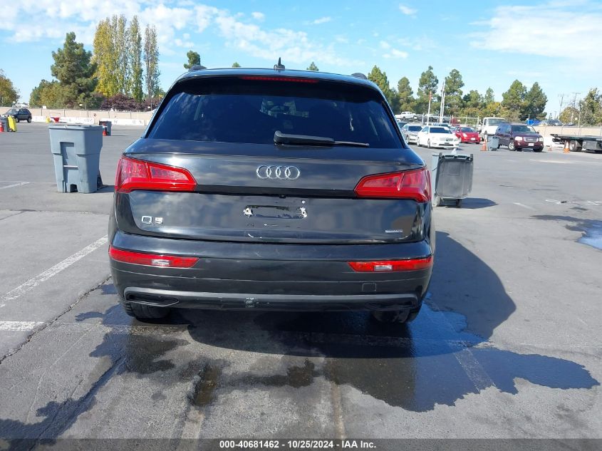 2018 Audi Q5 2.0T Premium/2.0T Tech Premium VIN: WA1ANAFY4J2059948 Lot: 40681462