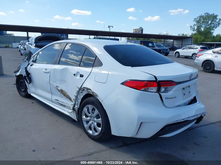 2020 Toyota Corolla Le VIN: JTDEPRAE6LJ060914 Lot: 40681468