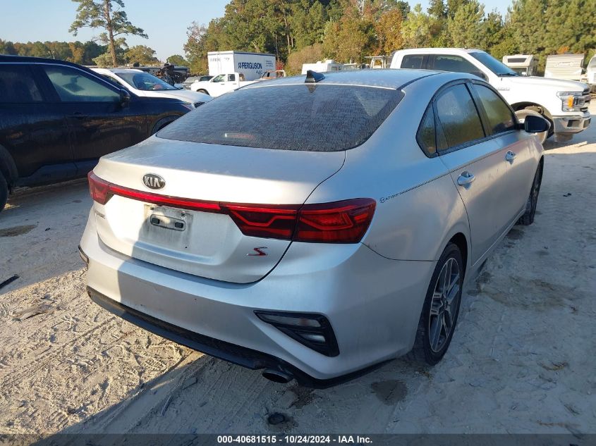 2019 Kia Forte Gt Line/S VIN: 3KPF34AD6KE036439 Lot: 40681515