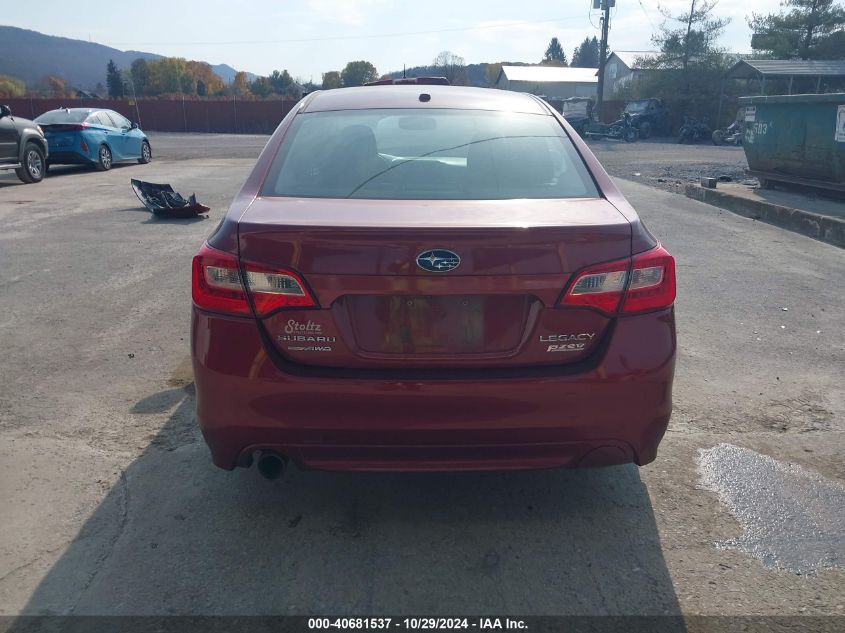 2015 Subaru Legacy 2.5I Limited VIN: 4S3BNAL64F3016922 Lot: 40681537