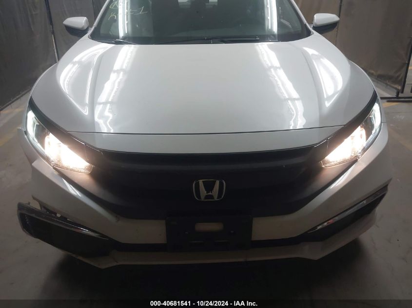 2020 Honda Civic Lx VIN: 19XFC2F65LE215863 Lot: 40681541