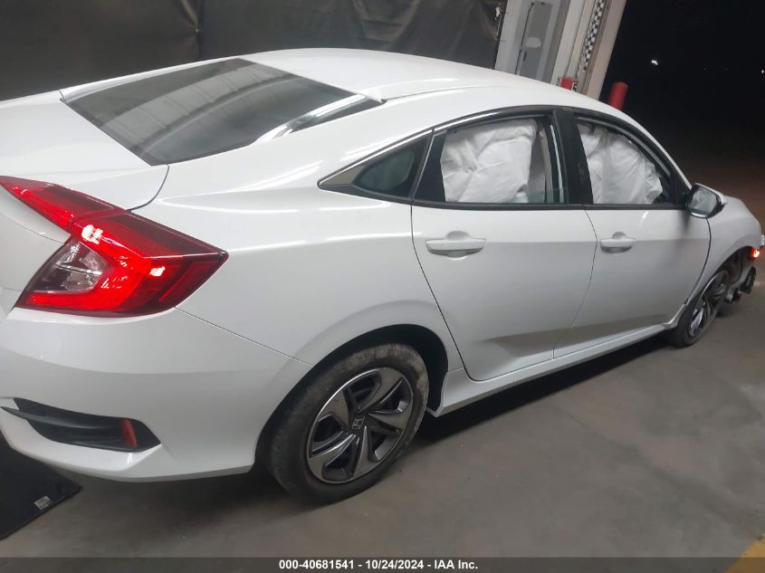 2020 Honda Civic Lx VIN: 19XFC2F65LE215863 Lot: 40681541