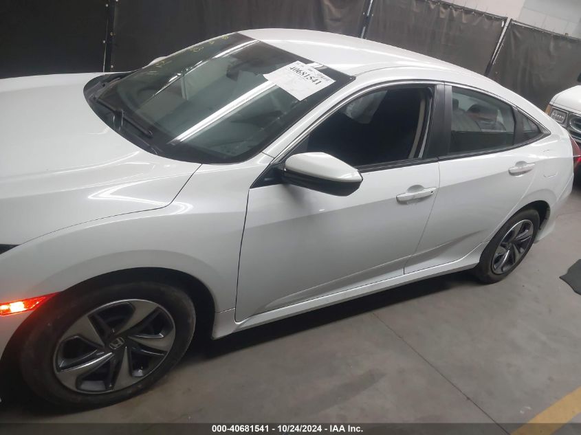 2020 Honda Civic Lx VIN: 19XFC2F65LE215863 Lot: 40681541