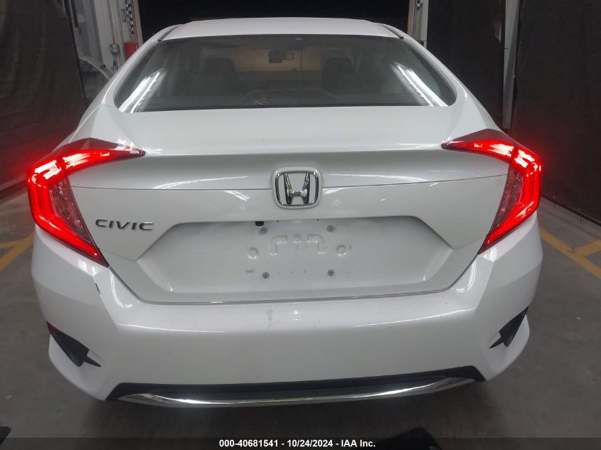 2020 Honda Civic Lx VIN: 19XFC2F65LE215863 Lot: 40681541