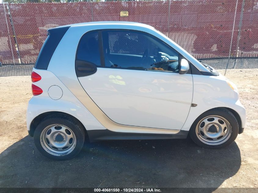 2015 Smart Fortwo Passion/Pure VIN: WMEEJ3BA4FK800163 Lot: 40681550