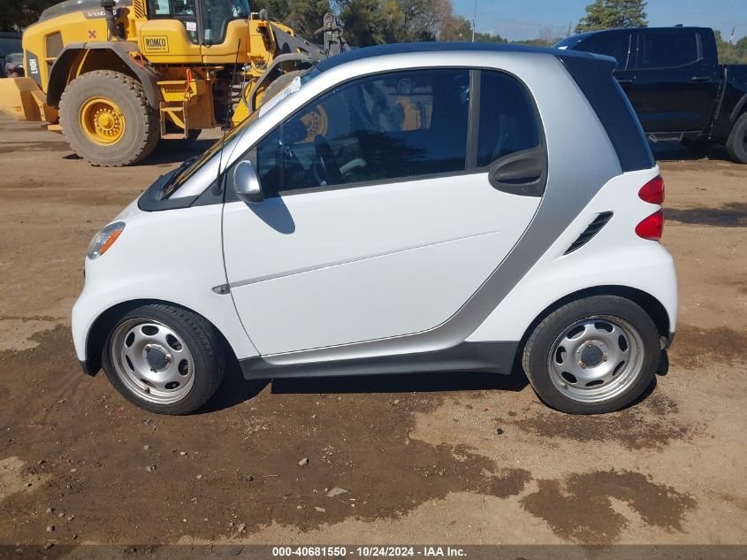 2015 Smart Fortwo Passion/Pure VIN: WMEEJ3BA4FK800163 Lot: 40681550