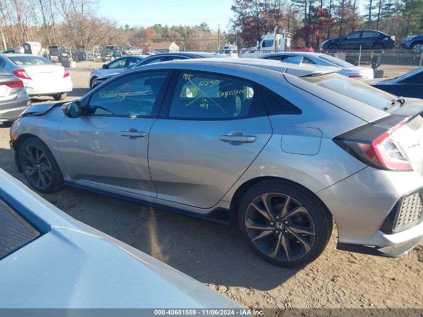 2019 Honda Civic Sport VIN: SHHFK7H4XKU401420 Lot: 40681559