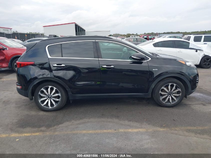 2018 Kia Sportage Ex VIN: KNDPNCAC5J7446910 Lot: 40681586