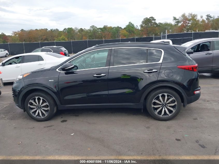 2018 Kia Sportage Ex VIN: KNDPNCAC5J7446910 Lot: 40681586