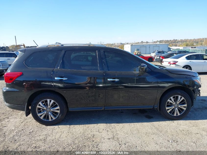 2017 Nissan Pathfinder Sl VIN: 5N1DR2MM4HC607279 Lot: 40681588