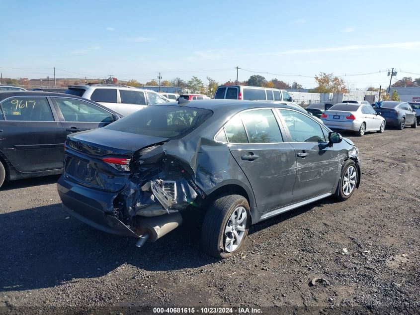 2023 Toyota Corolla Le VIN: JTDB4MEE8P3012575 Lot: 40681615