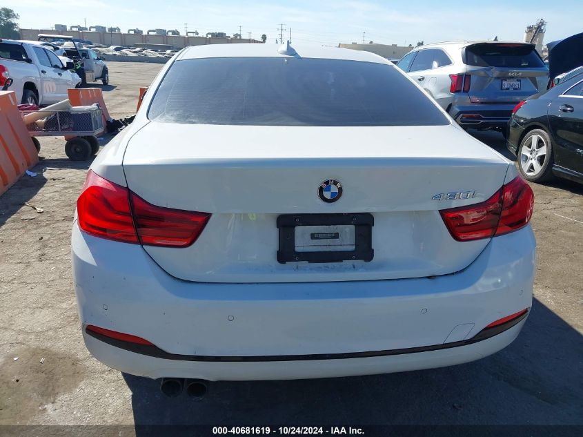 2018 BMW 430I VIN: WBA4W3C5XJAE99653 Lot: 40681619