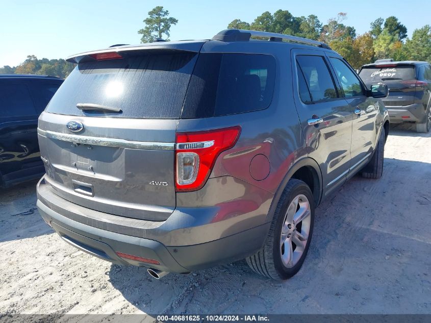 VIN 1FM5K8F8XEGA57358 2014 Ford Explorer, Limited no.4