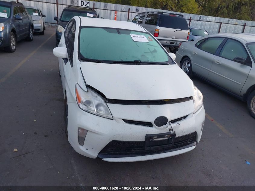 2014 Toyota Prius Four VIN: JTDKN3DU9E1776699 Lot: 40681628