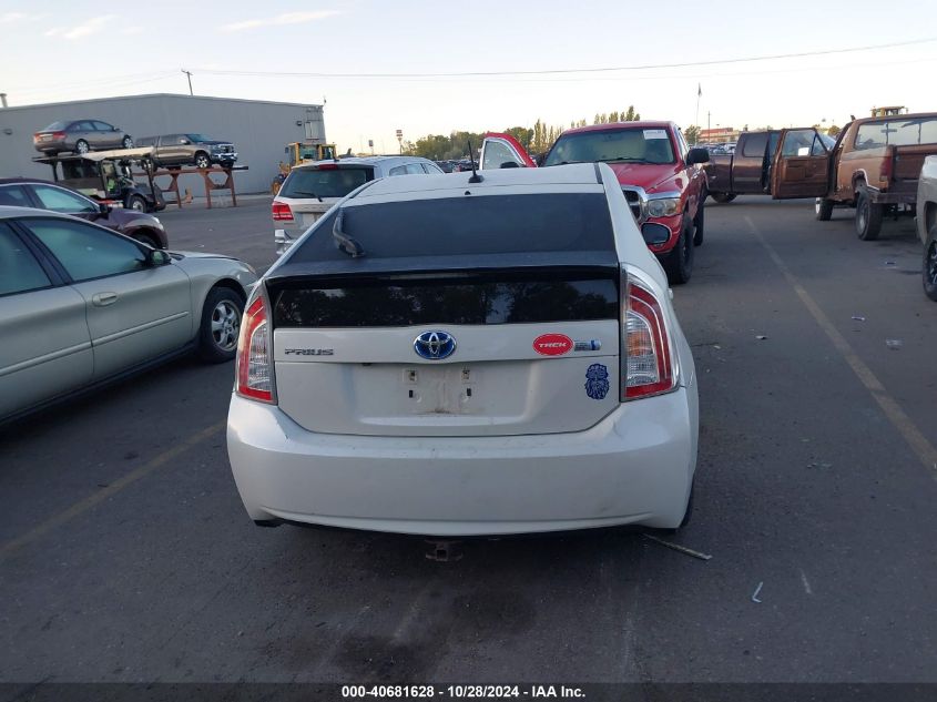 2014 Toyota Prius Four VIN: JTDKN3DU9E1776699 Lot: 40681628