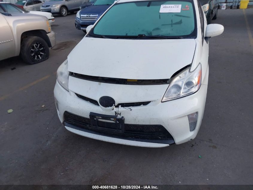 2014 Toyota Prius Four VIN: JTDKN3DU9E1776699 Lot: 40681628