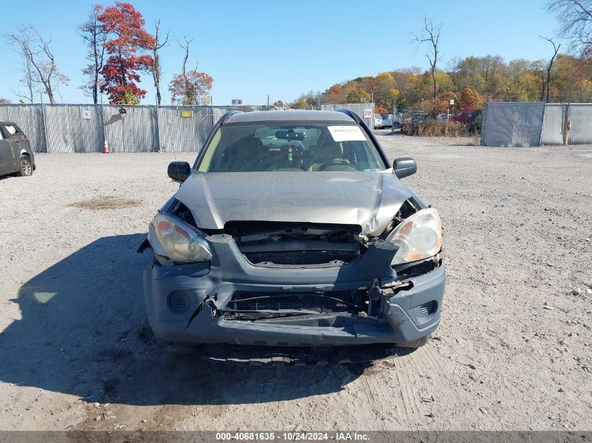 2005 Honda Cr-V Lx VIN: JHLRD78505C049079 Lot: 40681635