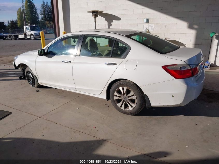 2015 Honda Accord Lx VIN: 1HGCR2F37FA090266 Lot: 40681651