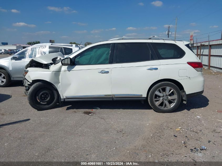 2015 Nissan Pathfinder Platinum VIN: 5N1AR2MN6FC682901 Lot: 40681681