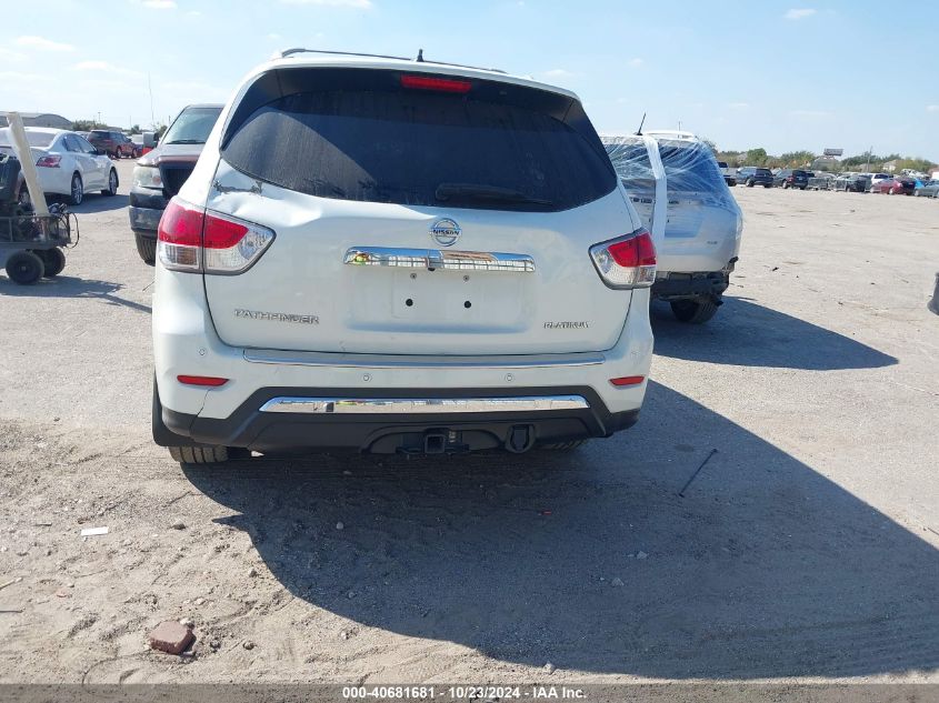 2015 Nissan Pathfinder Platinum VIN: 5N1AR2MN6FC682901 Lot: 40681681