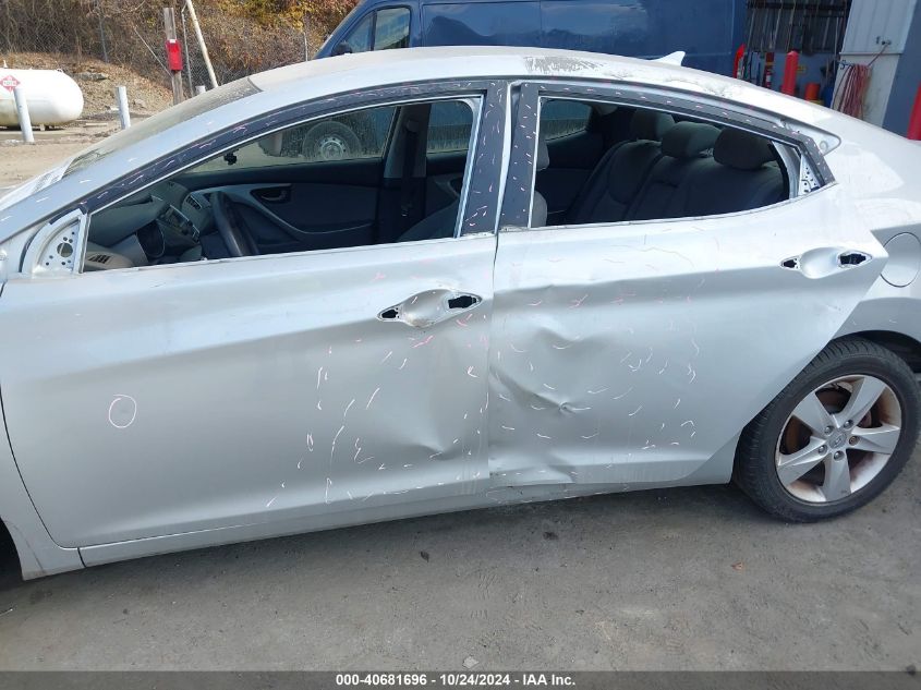 2013 Hyundai Elantra Gls VIN: 5NPDH4AE3DH431792 Lot: 40681696