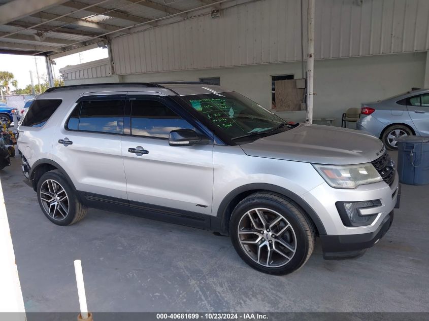 2016 Ford Explorer Sport VIN: 1FM5K8GT2GGA09083 Lot: 40681699