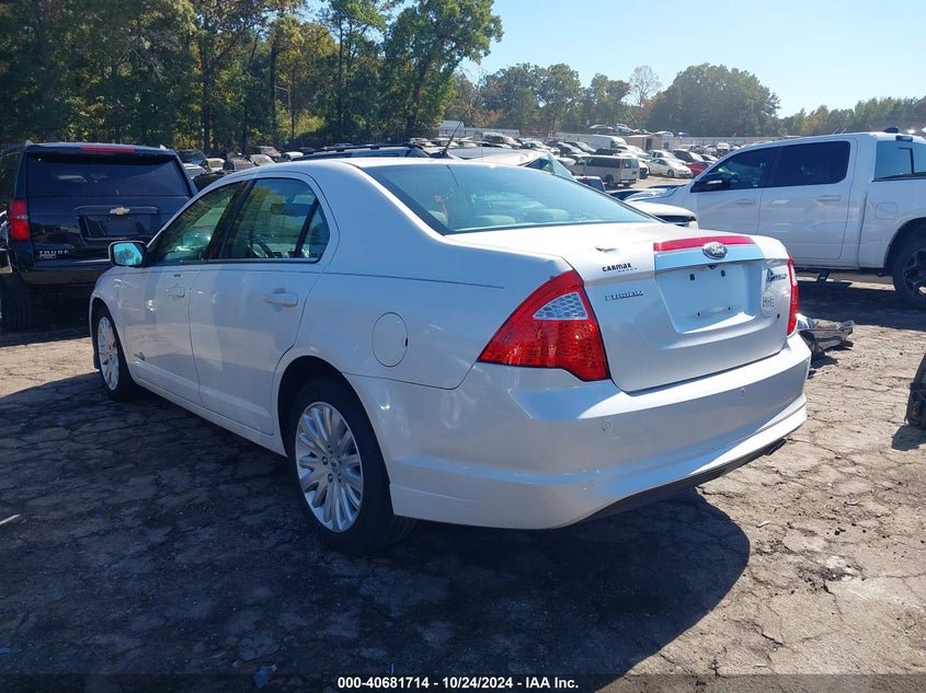 Vin: 3fadp0l37hr381744, lot: 41171011, ford fusion hybrid 20103