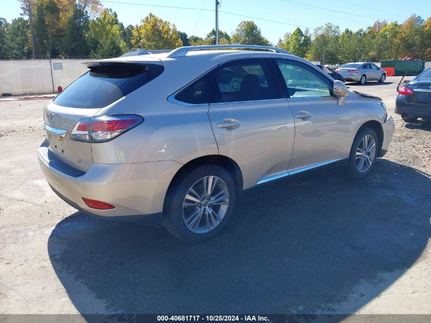 VIN 2T2ZK1BA1FC149718 2015 Lexus RX, 350 no.4