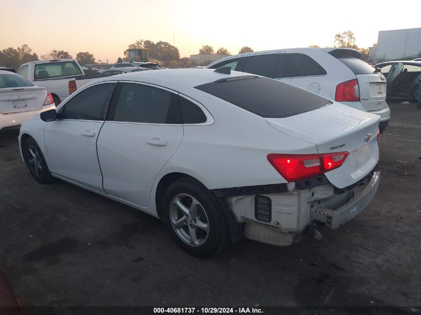 2018 Chevrolet Malibu 1Ls VIN: 1G1ZB5STXJF268941 Lot: 40681737