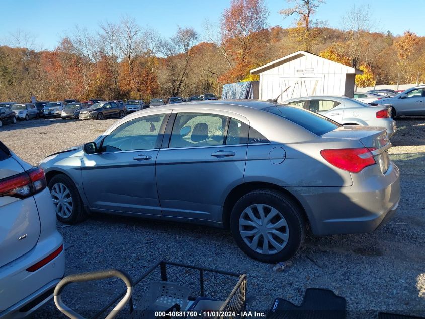 2014 Chrysler 200 Lx VIN: 1C3CCBAB1EN209407 Lot: 40681760