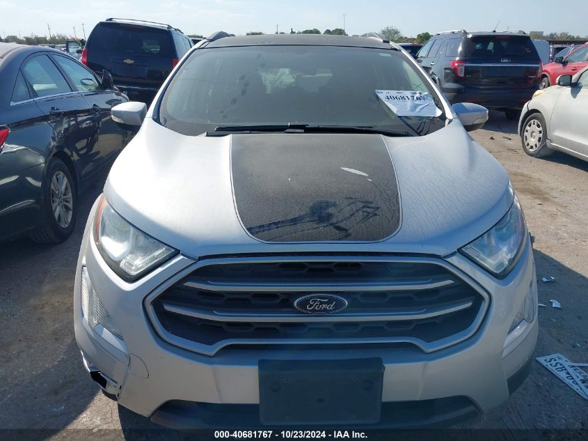 2020 Ford Ecosport Se VIN: MAJ3S2GE1LC337614 Lot: 40681767