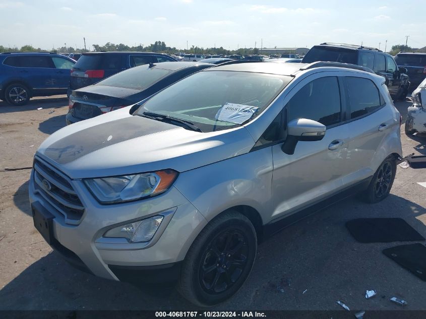 2020 Ford Ecosport Se VIN: MAJ3S2GE1LC337614 Lot: 40681767