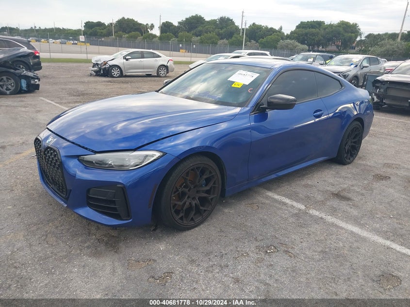 2021 BMW M440I XDRIVE WBA13AR00MCG08092