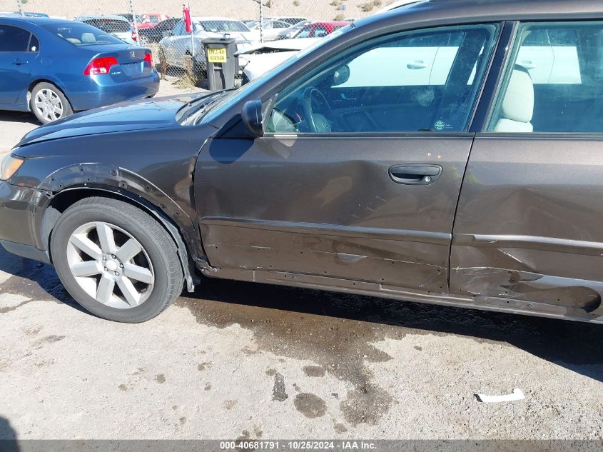 2009 Subaru Outback 2.5I VIN: 4S4BP61C397347984 Lot: 40681791