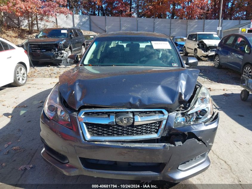 2013 Subaru Legacy 2.5I Premium VIN: 4S3BMBG62D3047859 Lot: 40681794